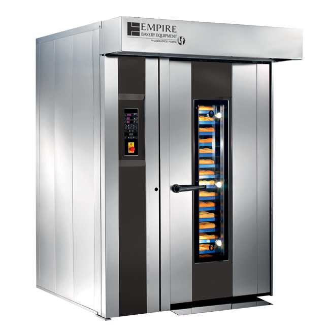 LFR1 Single Rotating Rack Oven Empire Foodservice Bakery Equipment