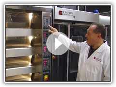 ENERGY Electric Deck Oven with EASY-2 Oven Loader