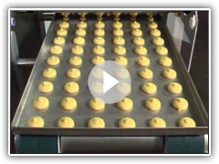 Stationary Drop Cookie Depositing on an Empire Cookie Depositor