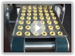 Rotary Drop Cookie Depositing on an Empire Cookie Depositor